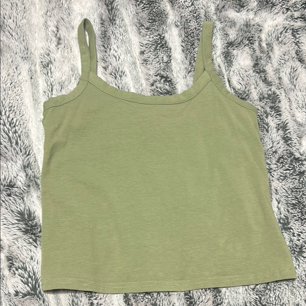 Green Women's Tank Top